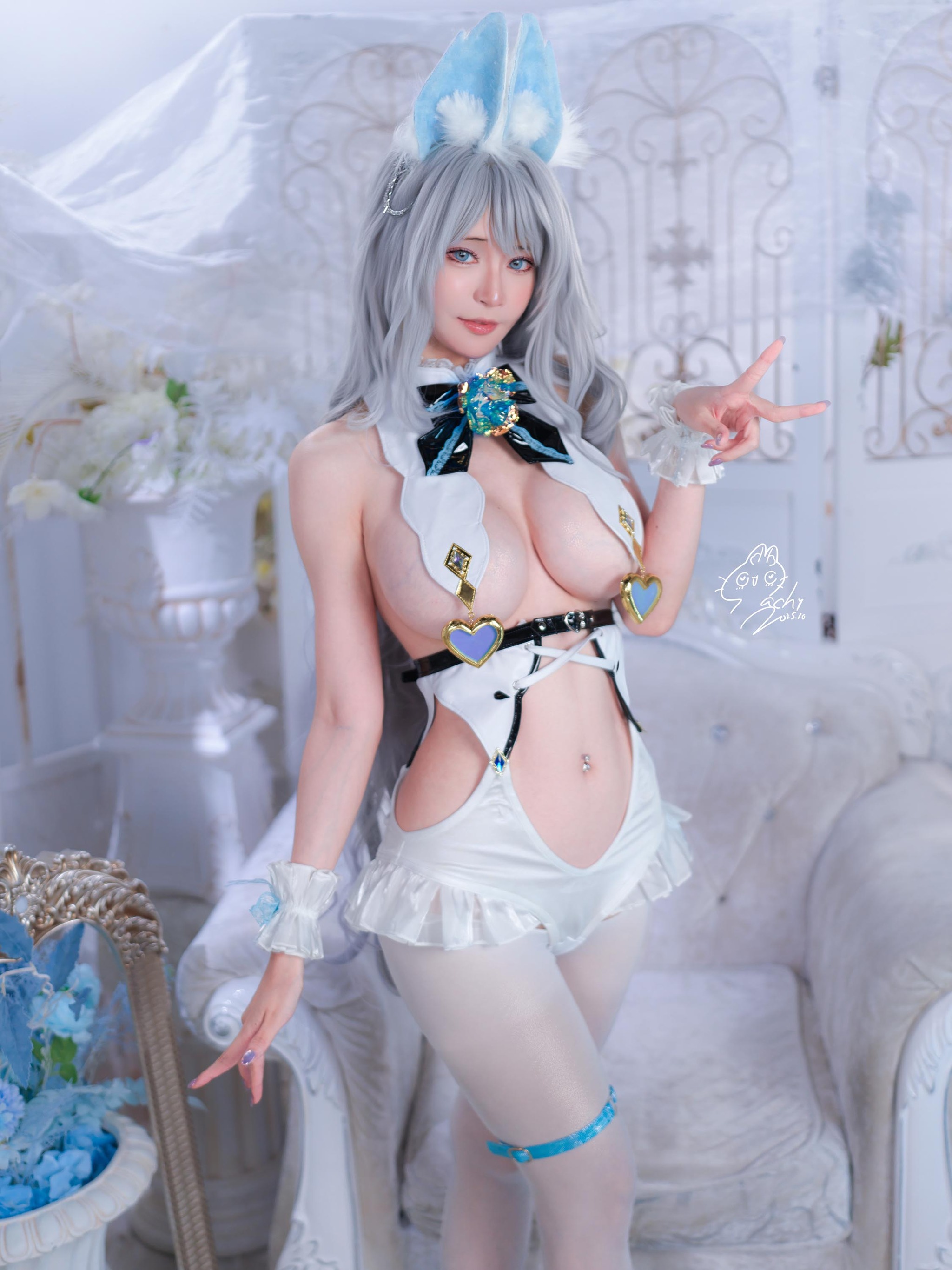 图片[1]-Machi馬吉 – NO.017 白兔Machi·完全版[91P]-XikXak